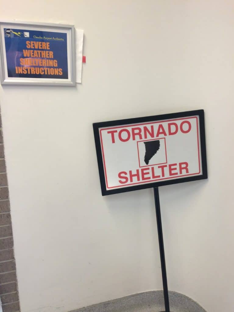 Omaha Airport Tornado Shelter