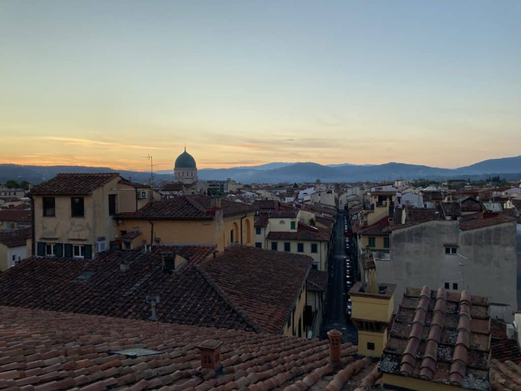 Tuscan skyline in Florence